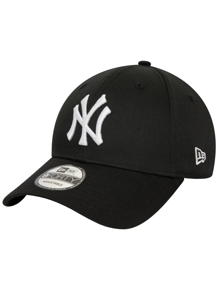 New Era MLB 9FORTY Los Angeles Dodgers World Series Patch Cap in Schwarz