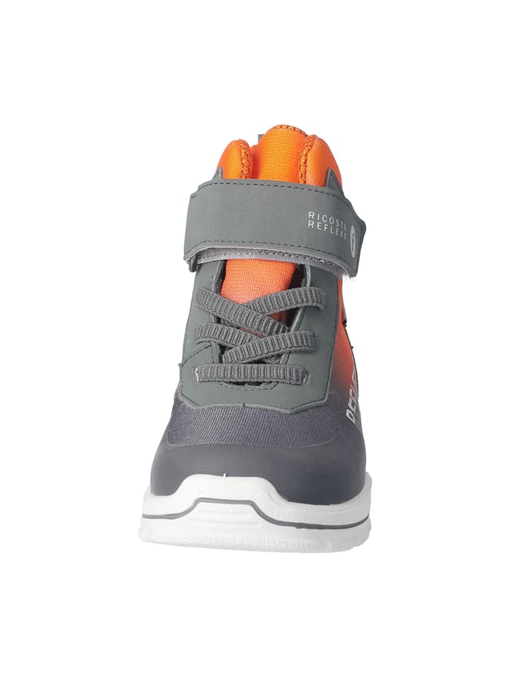 Klettstiefel in Grau