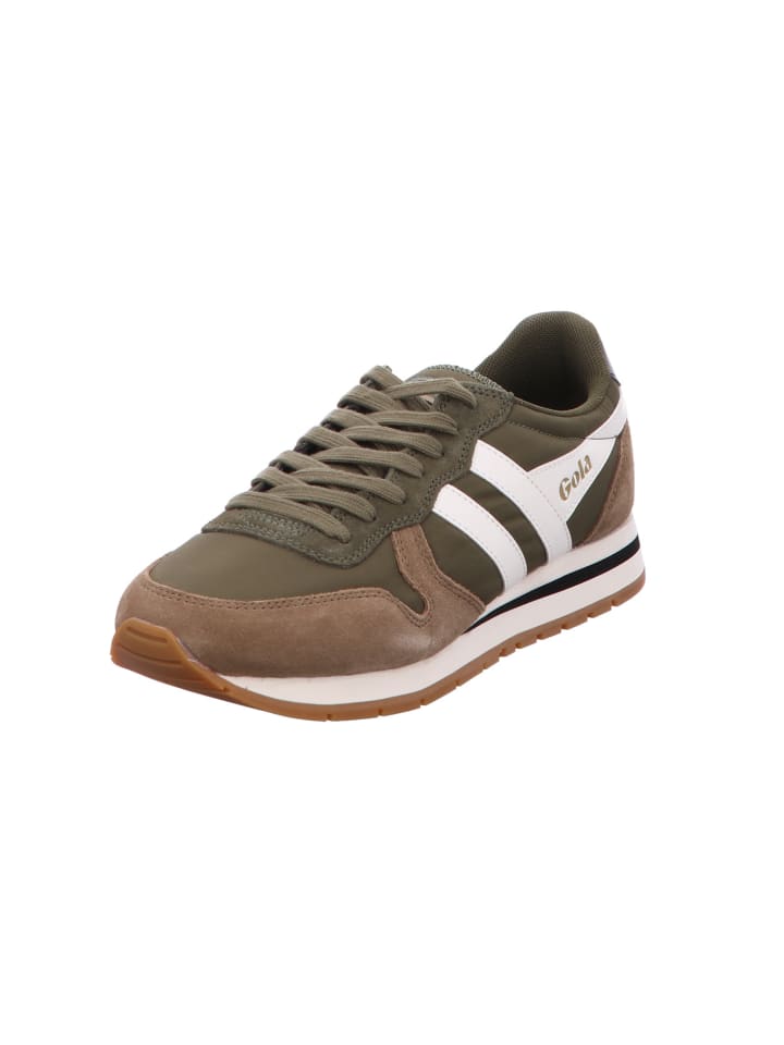 Schnürschuh in khaki