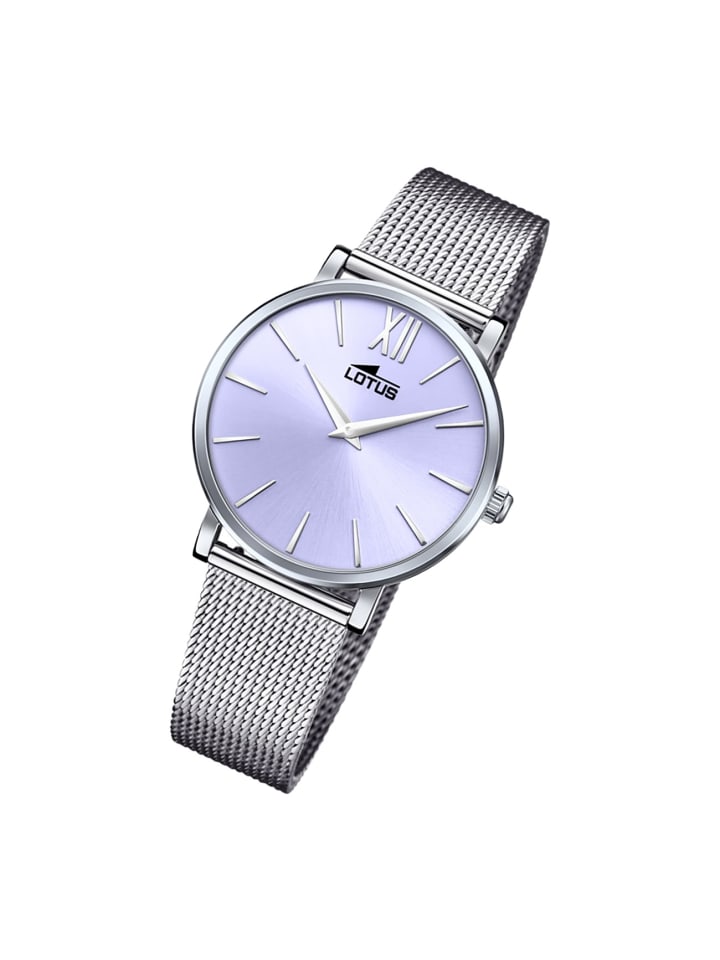 Analog-Armbanduhr Lotus Smart Casual silber mittel (ca. 33mm)