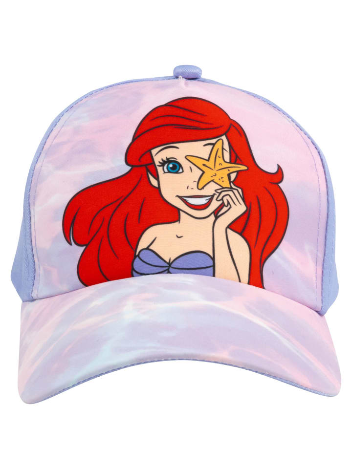 Disney Arielle Kappe Cap Basecap Baseballkappe verstellbar in lila