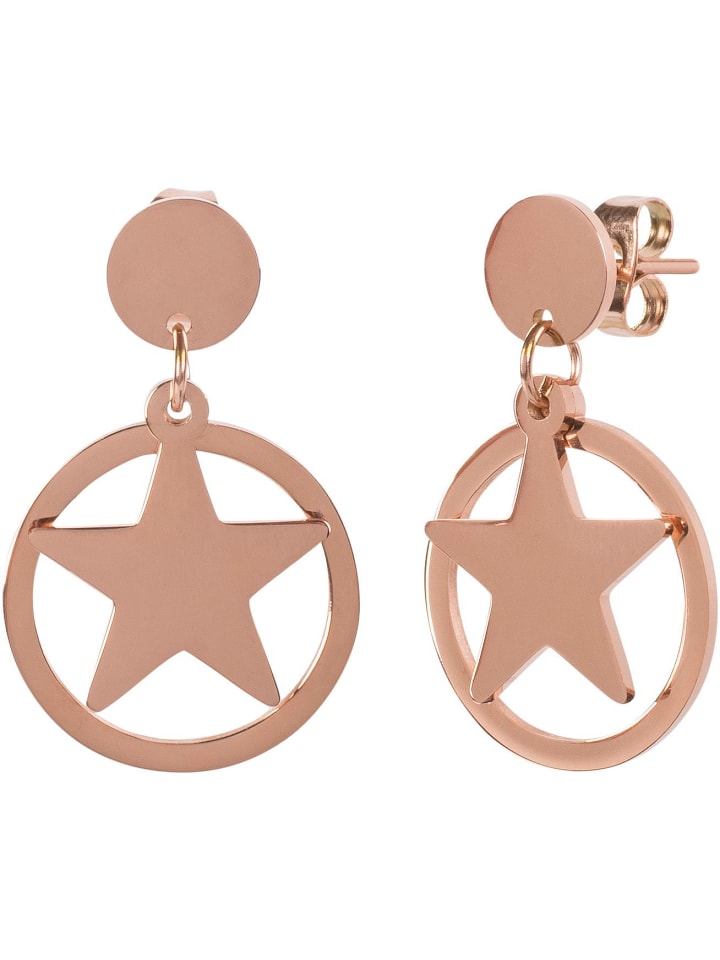 Ohrringe in Rosegold