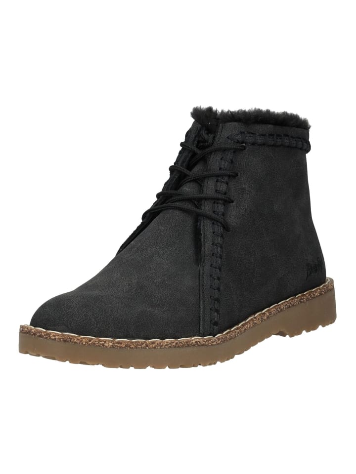 Stiefelette Schwarz