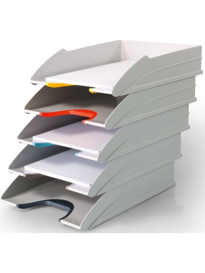 Briefablageschale Varicolor Mix Tray Set Kunststoff C4 Packung mit 5 ...