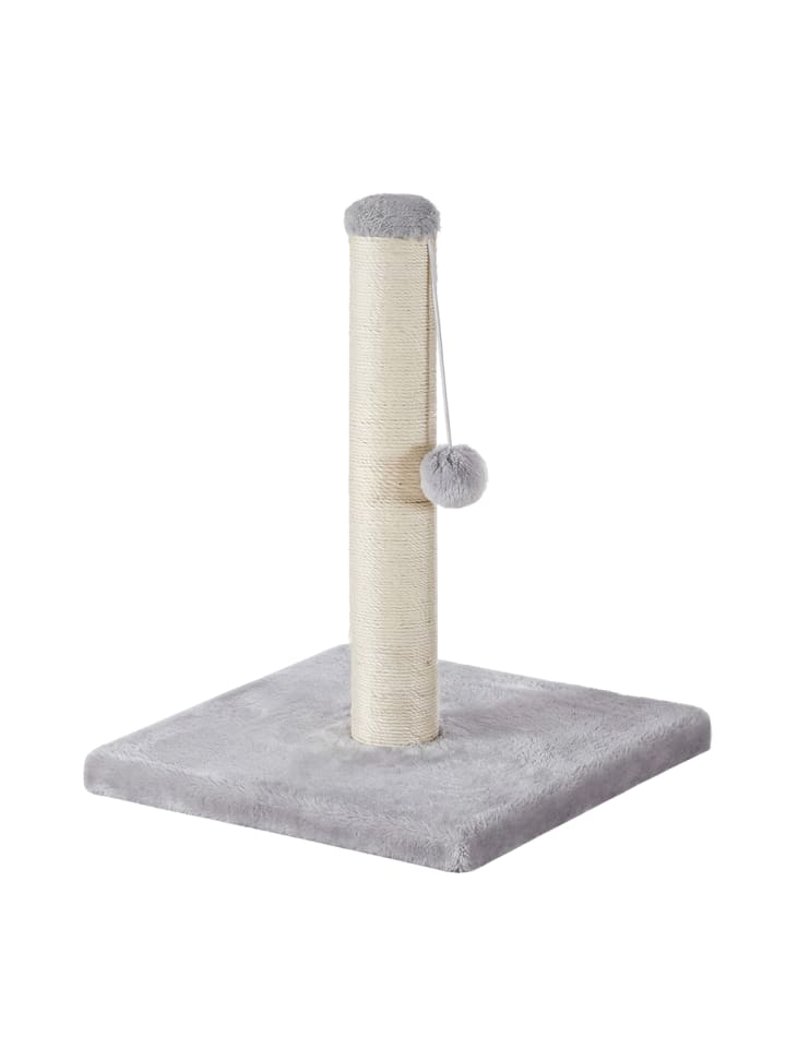 Katzenbaum Clawfy in Hellgrau - (B)40 x (H)44 x (T)40 cm