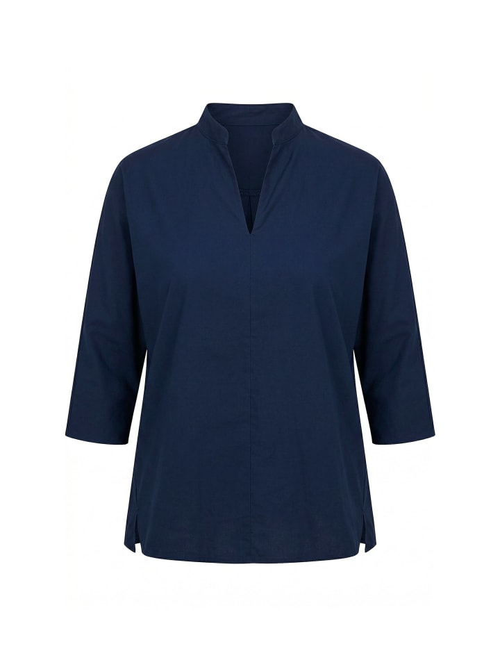 Bluse in marine