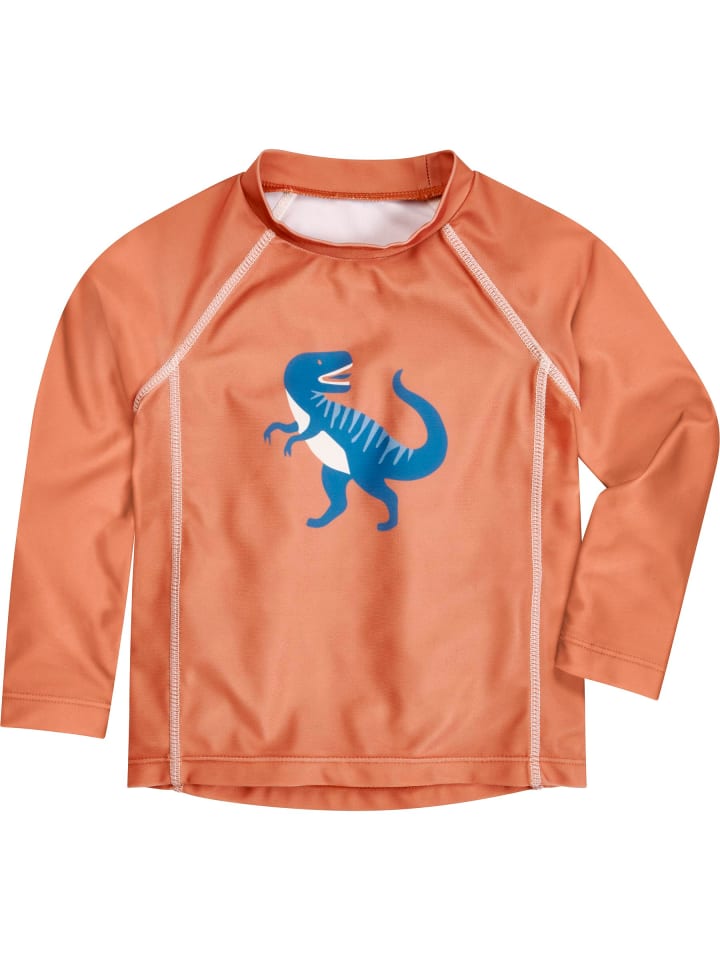 UV-Schutz Shirt 1/1-Arm Dino in ocker