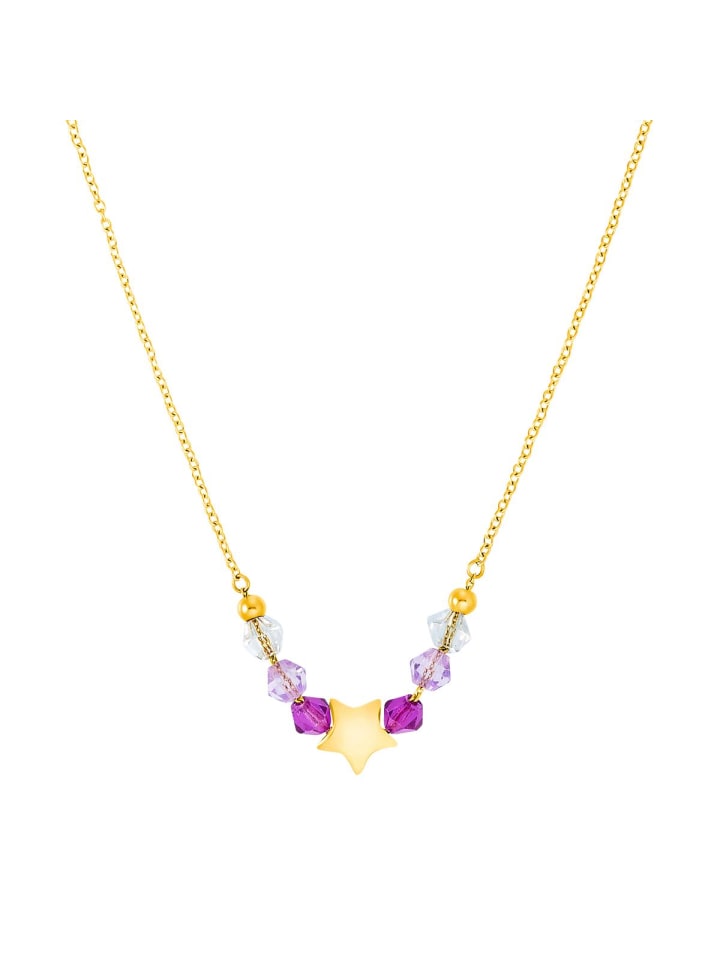 Halskette mit Anhänger in Gold – (L)38cm