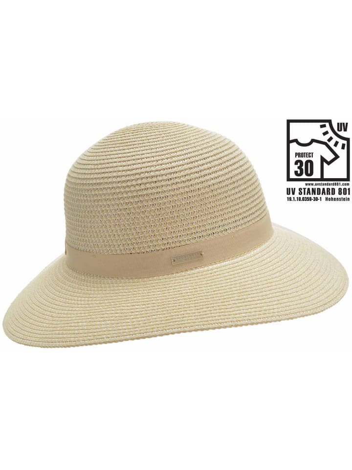 Strohhut in beige