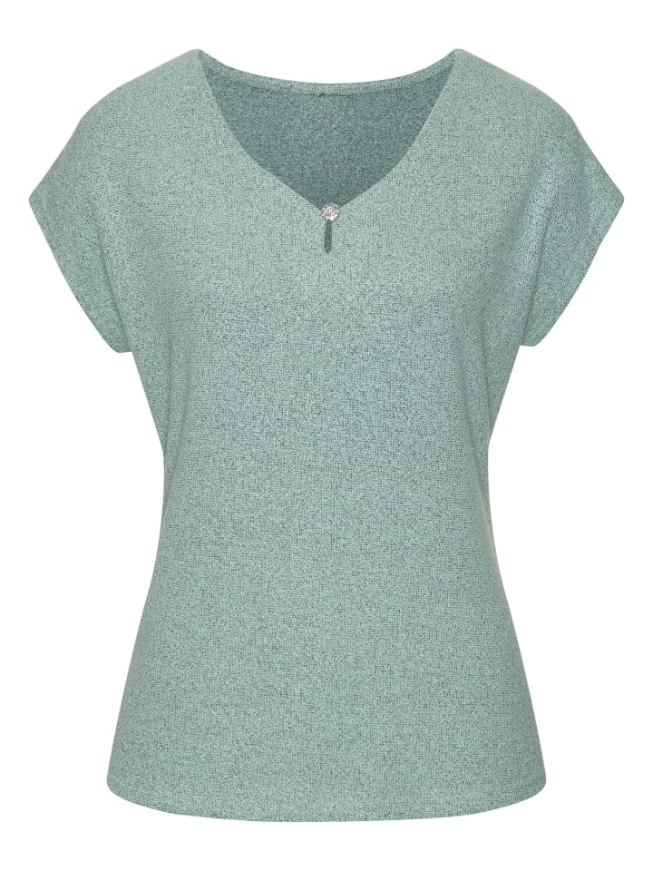 Kurzarmshirt in mint