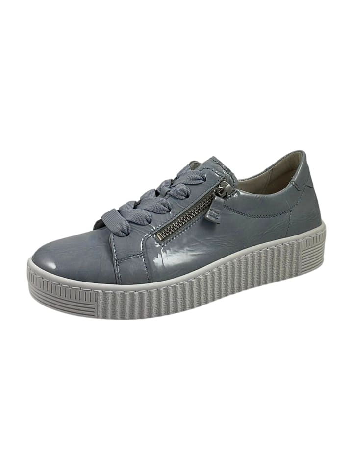 Sportliche Schnürschuhe in Blau