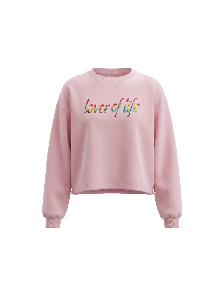 Women Sweatshirt in Light Rose