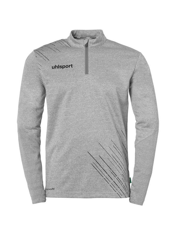 1/4 ZIP TOP SCORE 26 1/4 ZIP TOP Kids in dark grau melange