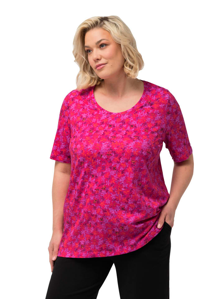 Longshirt in rosen rot