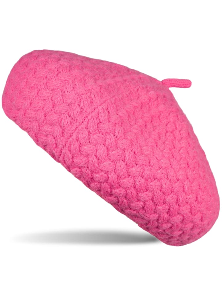 Baskenmütze in Pink