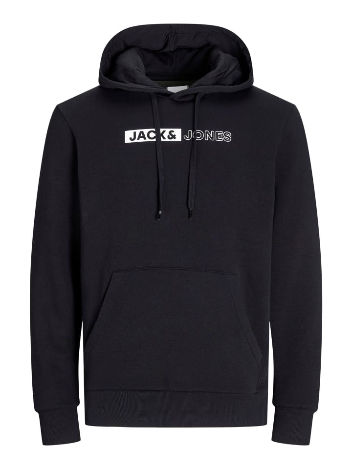 Kapuzenpullover in Black