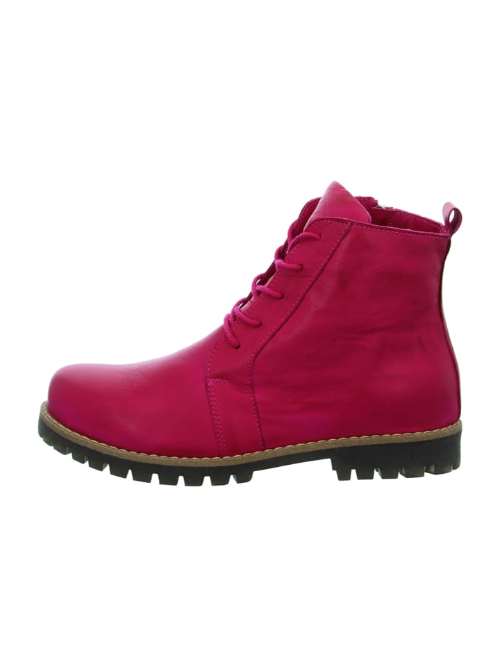 Komfort Stiefeletten in Pink