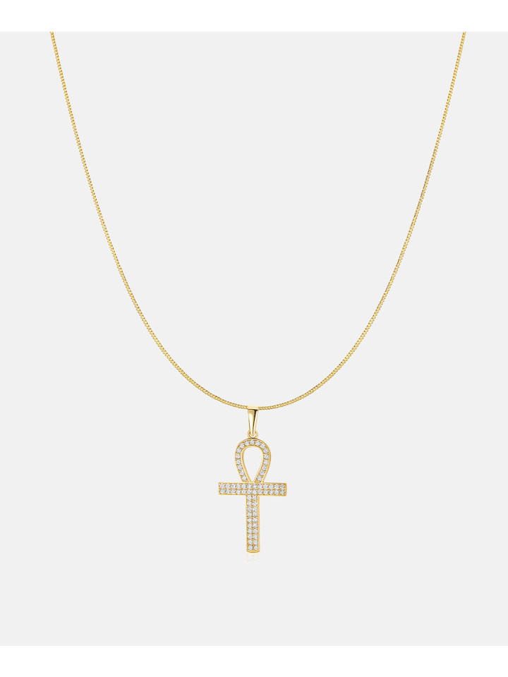 Halskette aus 585 Gelbgold