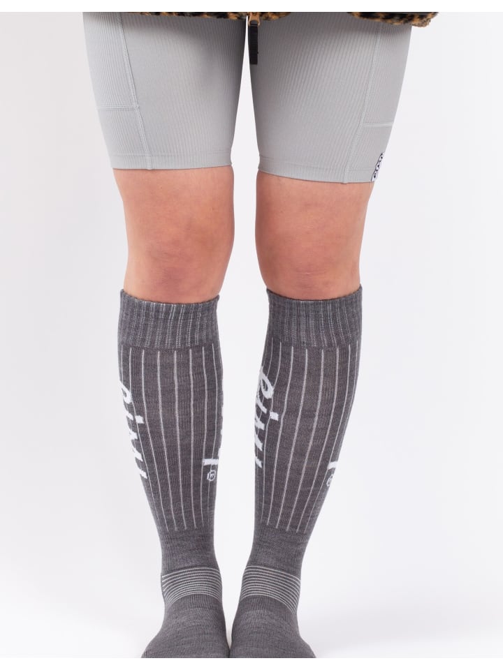 Socken in Grey Melange