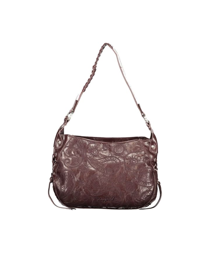Braun Damen Tasche aus Polyurethan