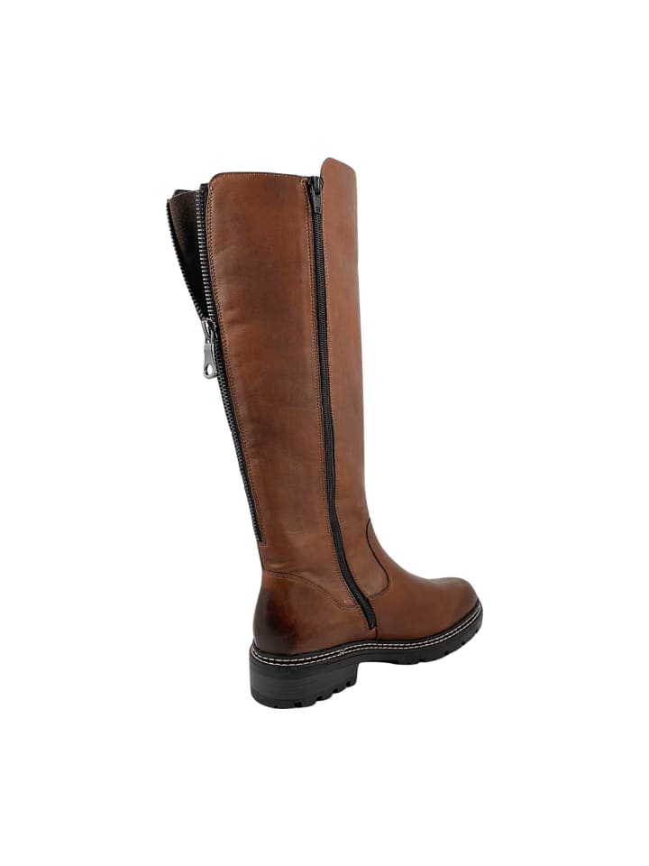 Boots Cognac Overknee S Oliver Knee High Boots Cognac Overknee