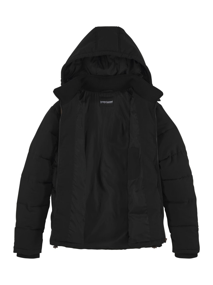 Steppjacke in schwarz