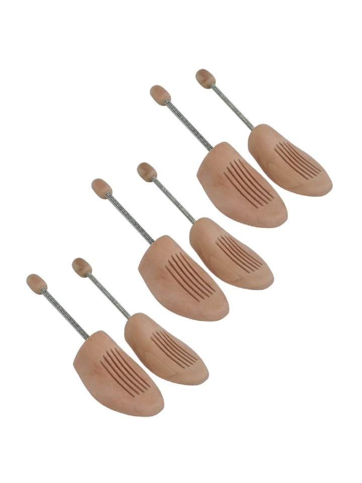 Schuhspanner Holzspiralspanner in natur