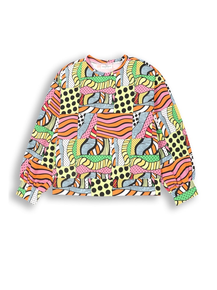 T-Shirt mit langen Ärmeln in bunt