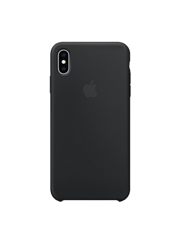 Handyhülle Silikon Case iPhone XS Max MRWE2ZM/A in schwarz