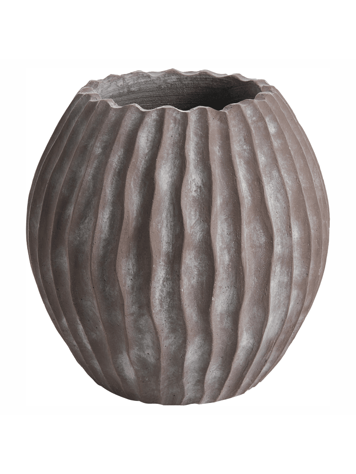 Outdoor Blumentopf AUSSEE in Braun - (W) 43 x (H) 42 x (L) 43 cm
