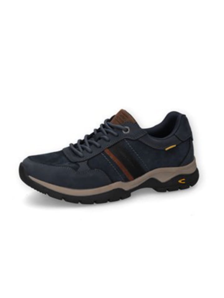 Sportlicher Schnürschuh in blau