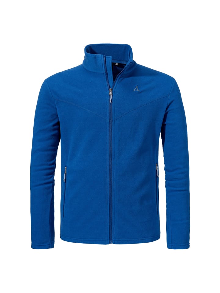 Fleece Jacket Style Qutang in Blau