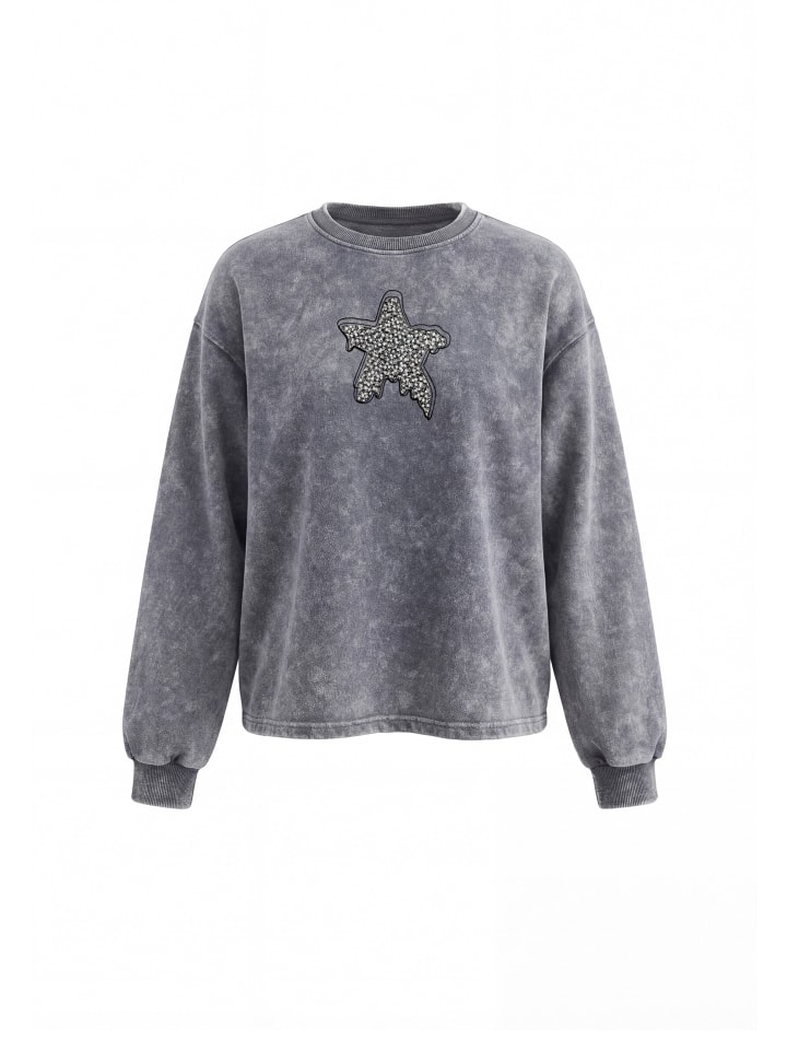 Women Sweatshirt in Grey
