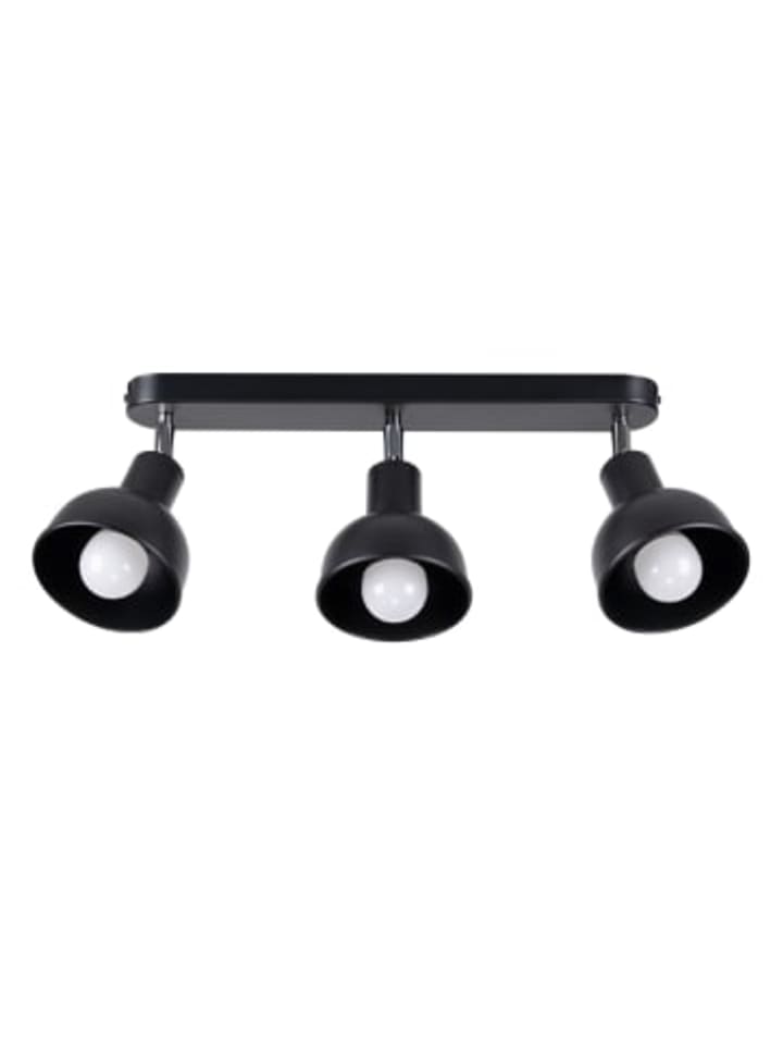 Plafond KLEOME 3 Schwarz H 8