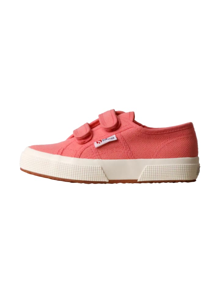 Cotjstrap Classic Kinder-Sneaker mit Klettverschluss Rose