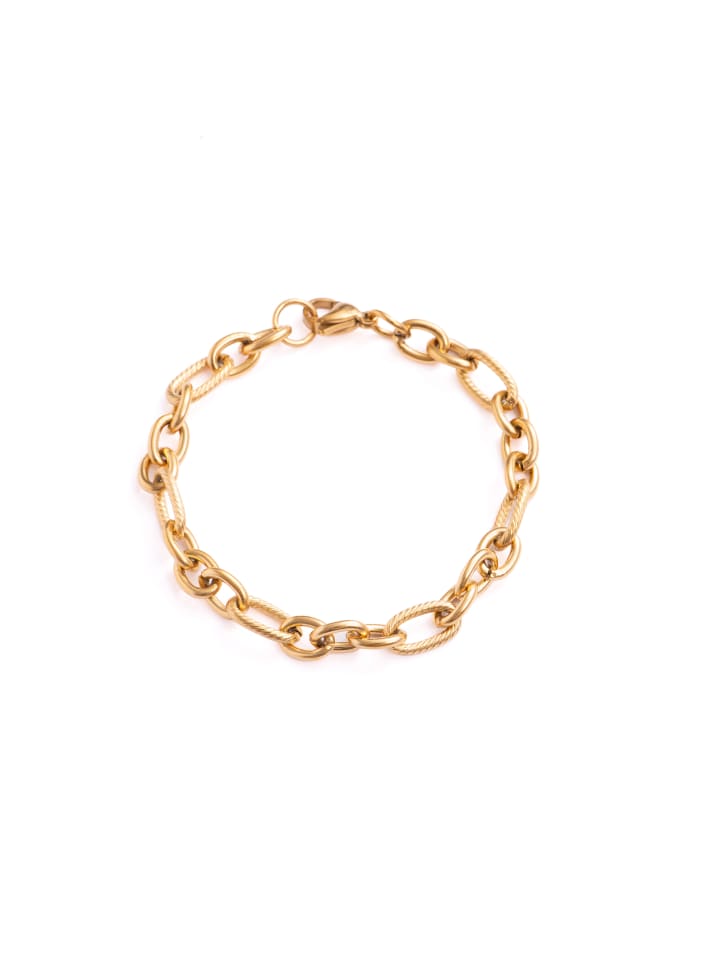 Luxenter bracelet with 18-carat yellow gold finish - Litted