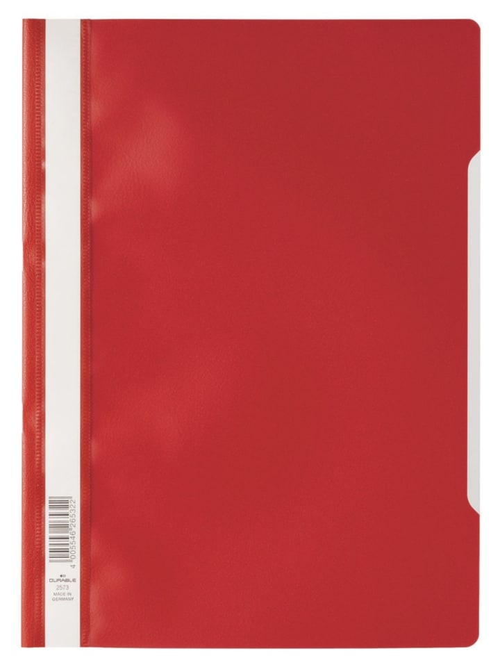 Sichthefter A4 PP rot