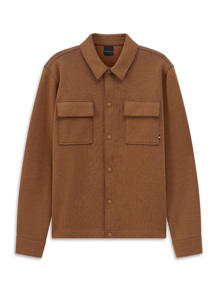 Hemdjacke in 70-braun