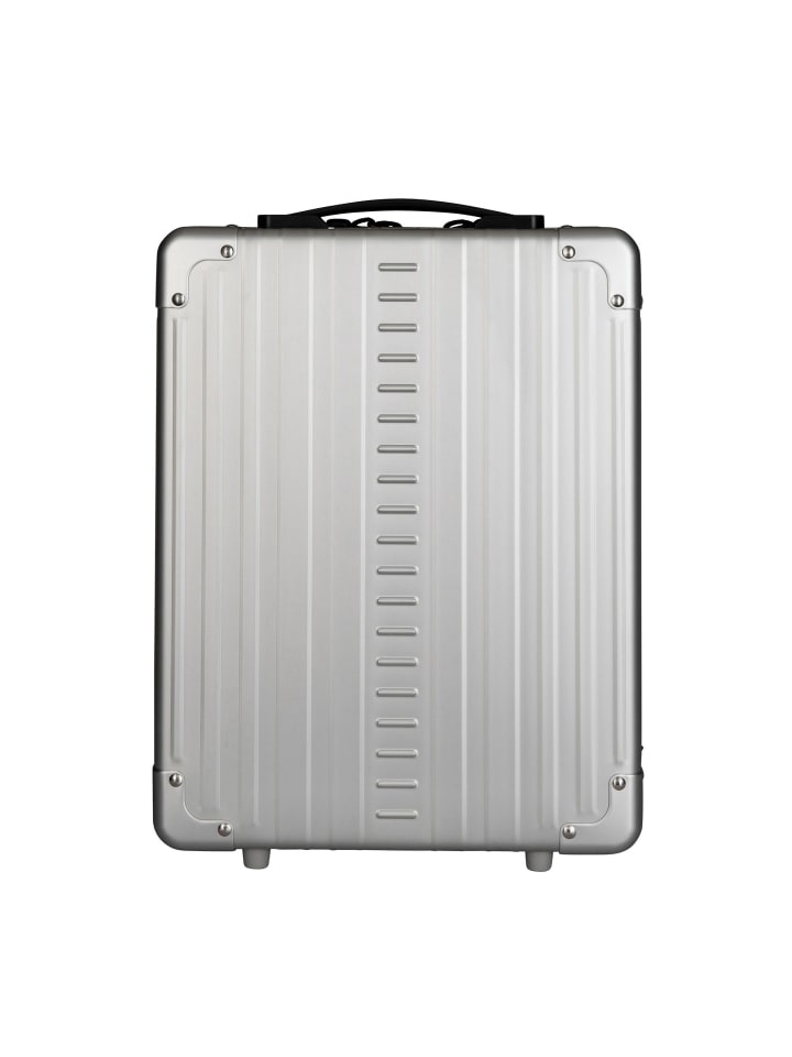 Hybrid Business-Rucksack Aluminium 39 cm Laptopfach platinum