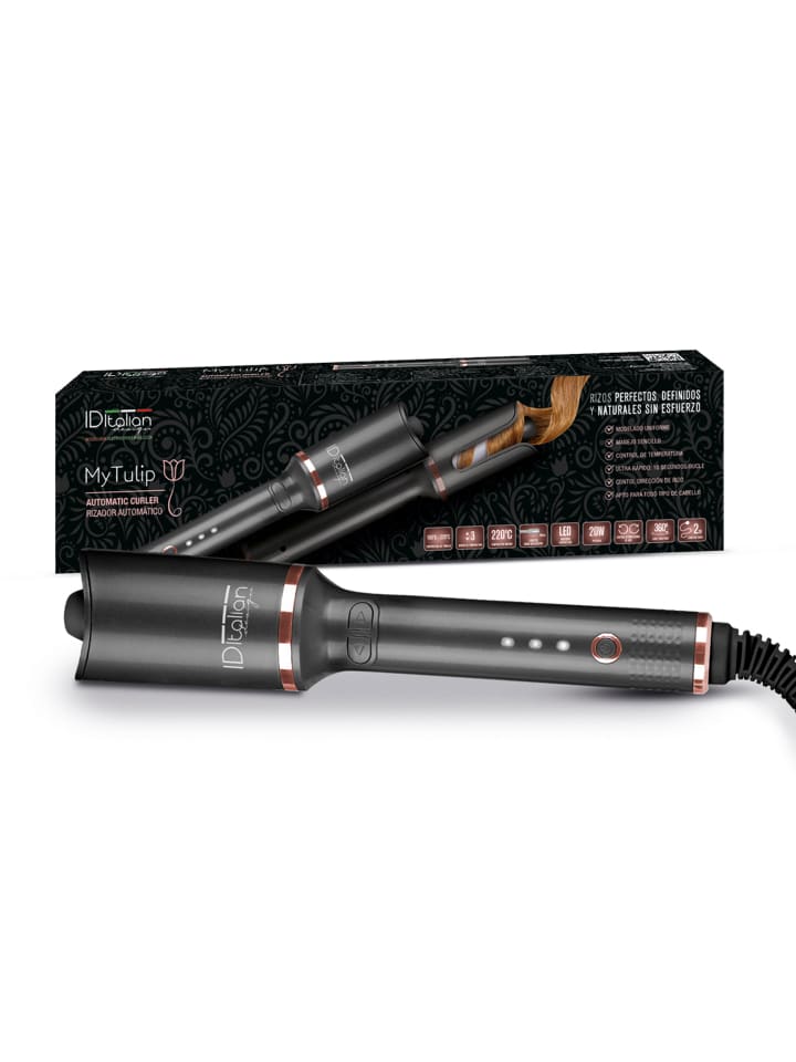Automatischer Lockenstab Mytulip - schwarz - 20 W - alle Haartypen