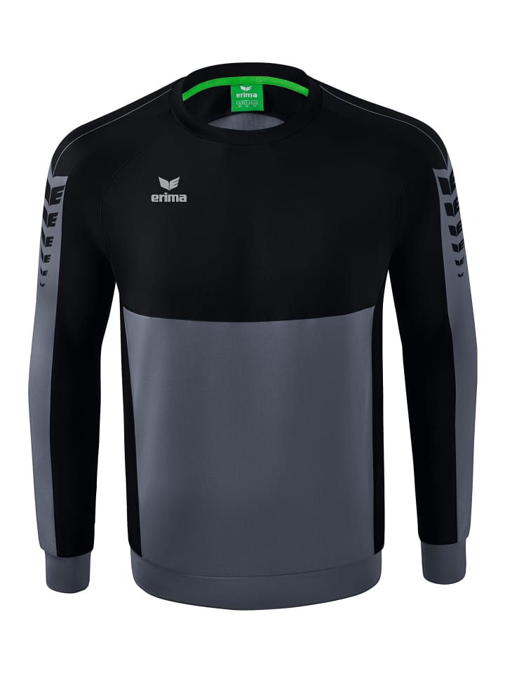 Kinder Six Wings Sweatshirt in slate grey/schwarz