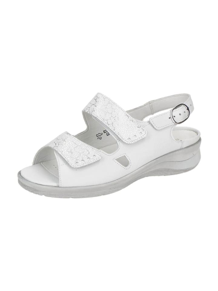 Komfort Sandalen in Weiß
