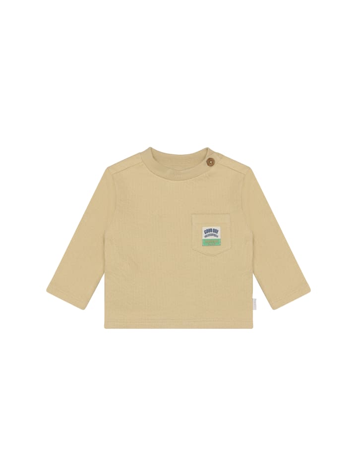 Langarmshirt in Gravel