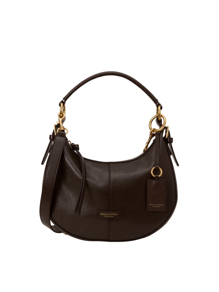Schultertasche Model Pernille small in Burnt Coffee