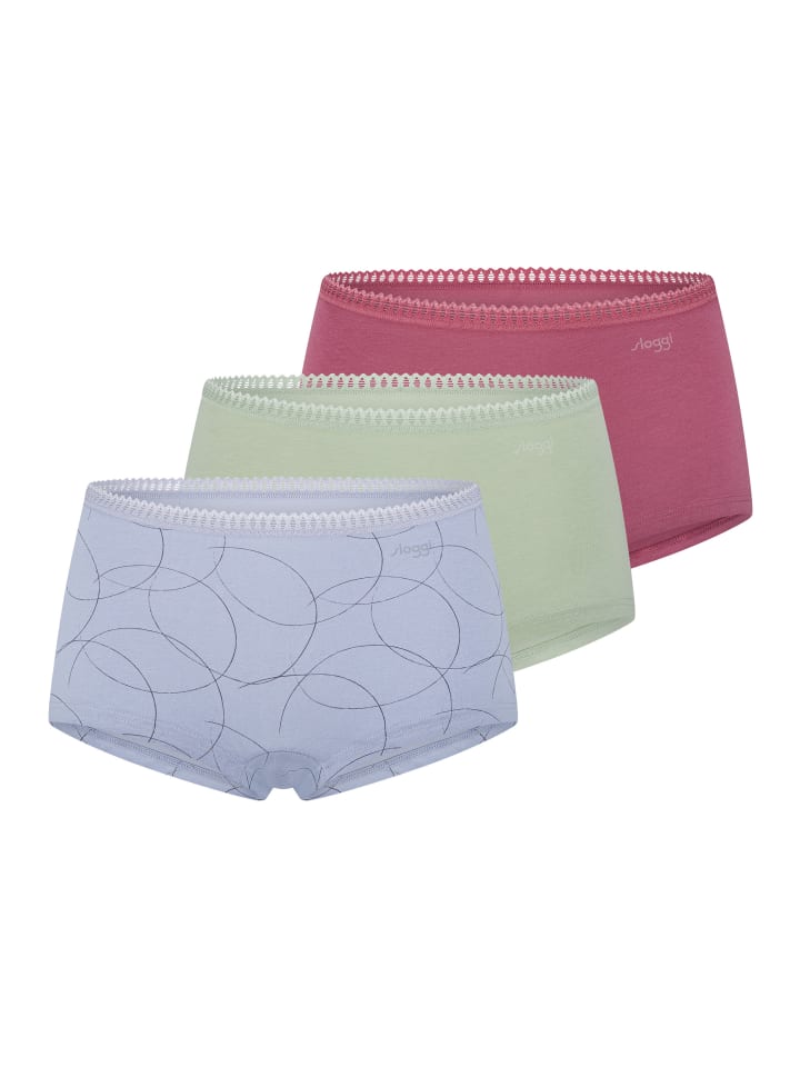 Short Slip GO Crush in Lila / grün / blau