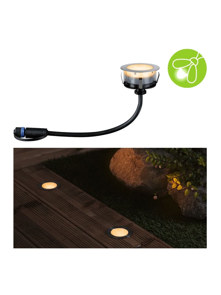 Plug & Shine LED Bodeneinbauleuchte Floor Einzelleuchte Insektenfreundlich
