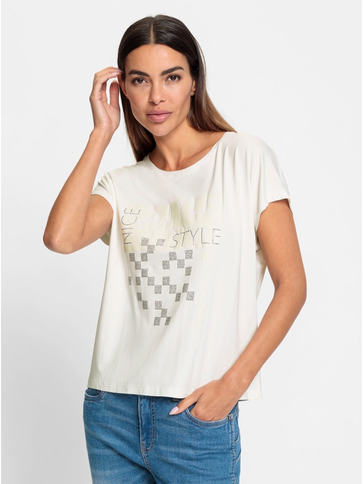 Shirt in ecru