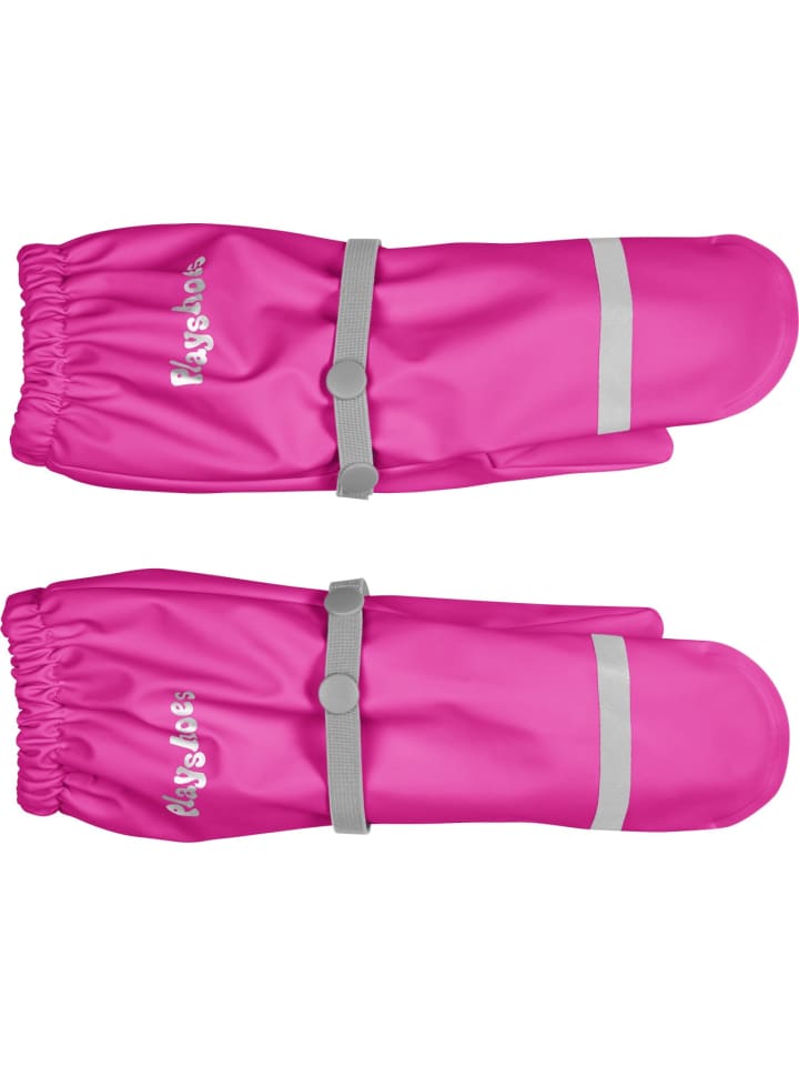 Matschhandschuh mit Fleece-Futter in Neonpink