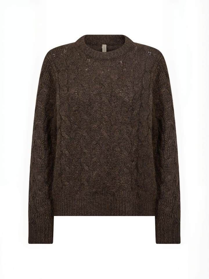 Pullover SC-HEIDA in 8980 CHOCOLATE PLUM