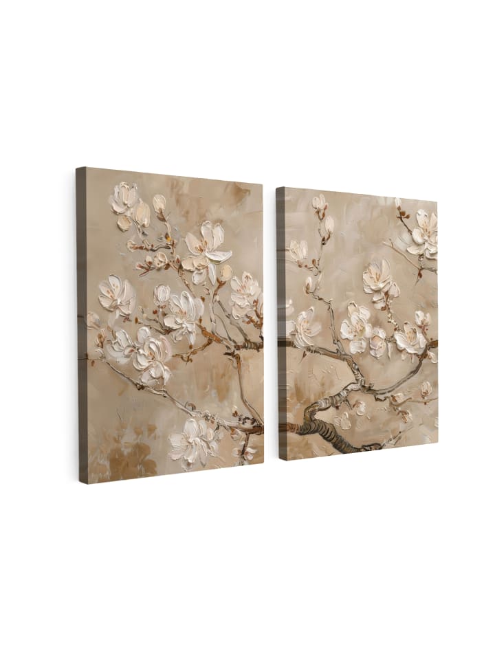 Leinwandbild 2er Set